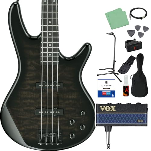 Amazon | Gio Ibanez GSR280QA ベース 初心者12点セット 【ヘッドホン